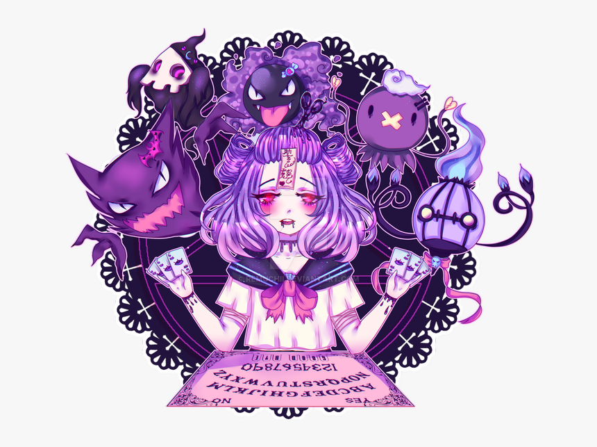 Ghost Pokemon Png , Png Download - Illustration, Transparent Png