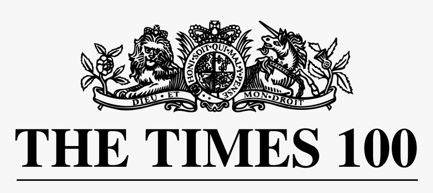 The Times 100 Logo Png Transparent - Times Logo, Png Download