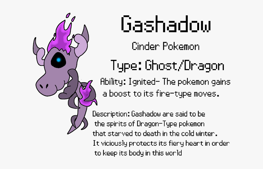 Fakemon 7 - Fakemon Descriptions, HD Png Download