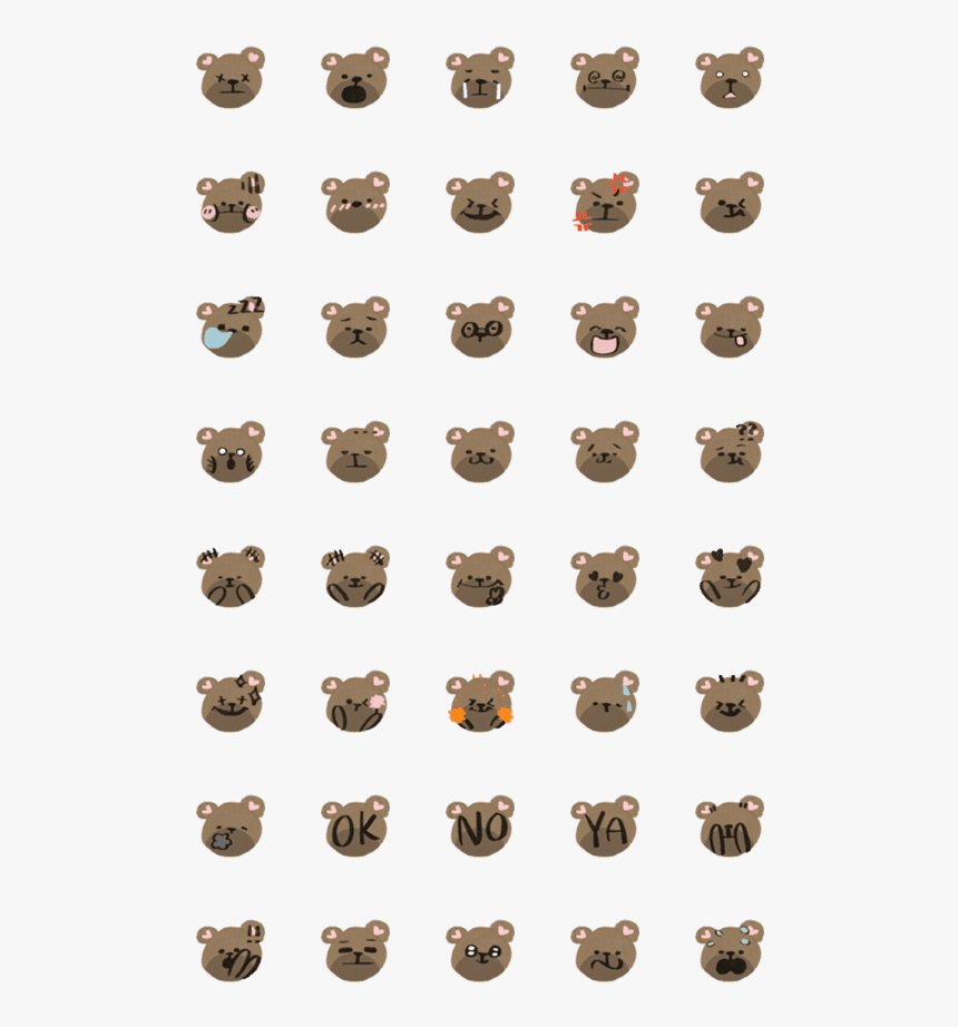 Kawaii Stickers, HD Png Download