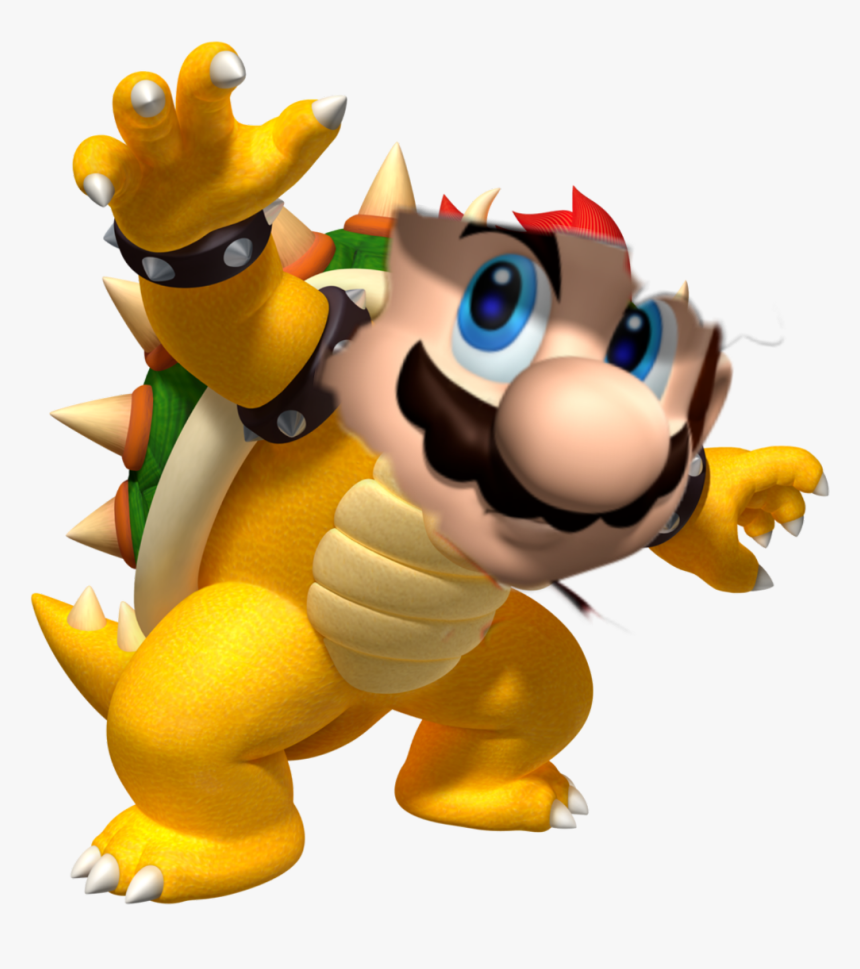 #fire Mario - Kenny James Bowser Voice, HD Png Download