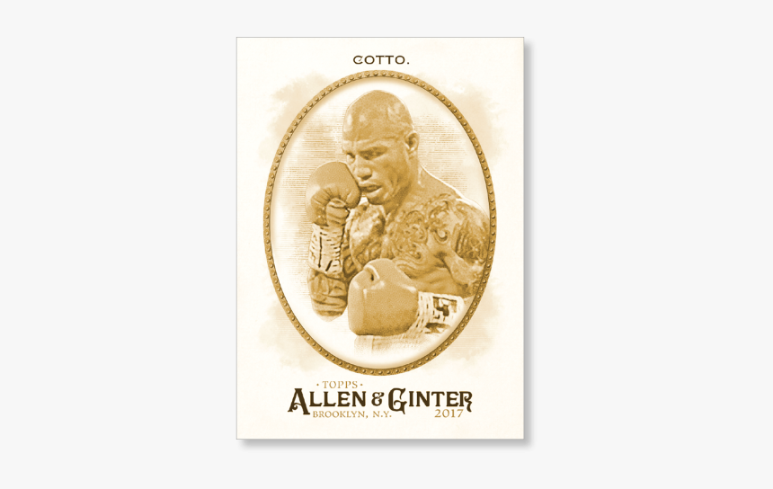 Miguel Cotto 2017 Allen & Ginter Base Poster - Poster, HD Png Download