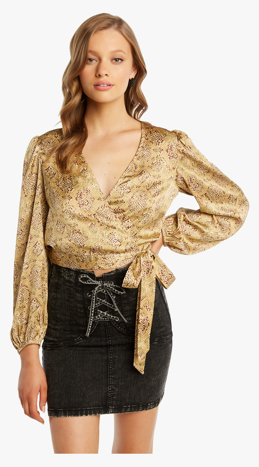 Elena Print Blouse In Colour Appleblossom - Photo Shoot, HD Png Download