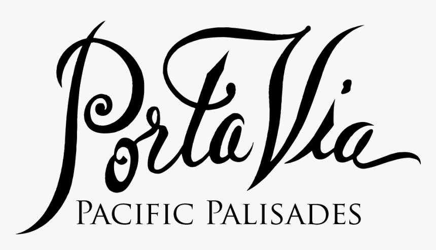 Porta Via Black Logo Transparent Pvp - Black Logo Transparent, HD Png Download