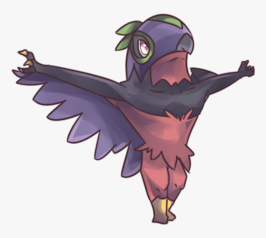 Shiny Luchabull Hawlucha Commission By Autobottesla-d9deou3 - Shiny Hawlucha, HD Png Download