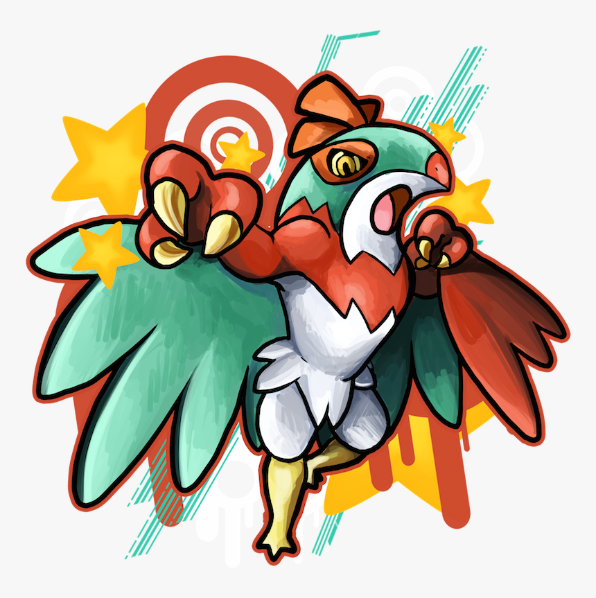Hawlucha Party, HD Png Download