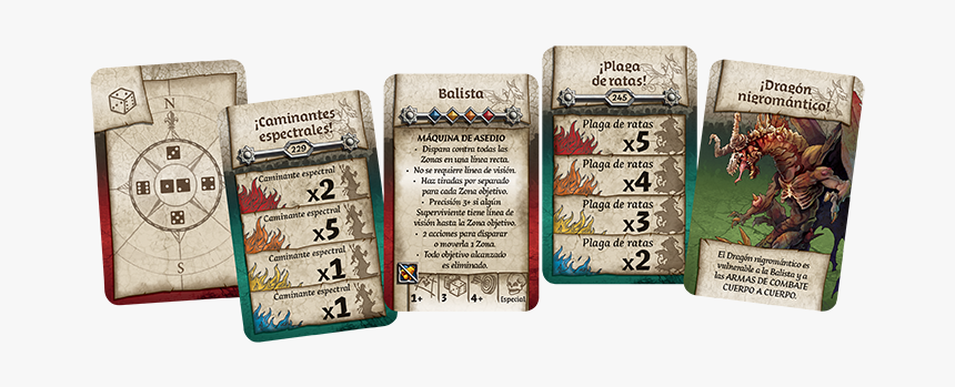 Zombicide No Rest For The Wicked Cards, HD Png Download