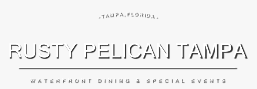 Rusty Pelican Tampa Brand Stamp - Calligraphy, HD Png Download