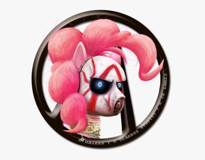 Arbox Borderlands 2 Minecraft Pink - Cartoon, HD Png Download