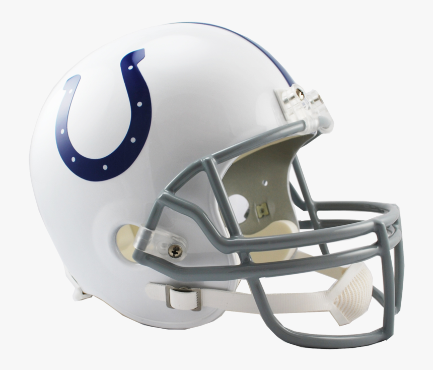 Indianapolis Colts Replica Vsr4 Full Size Helmet 

 - Colts Football Helmet, HD Png Download
