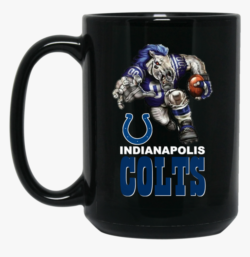 Indianapolis Colts Player Mascot Blue-white Bm15oz - Indianapolis Colts Graphic Shirt, HD Png Download