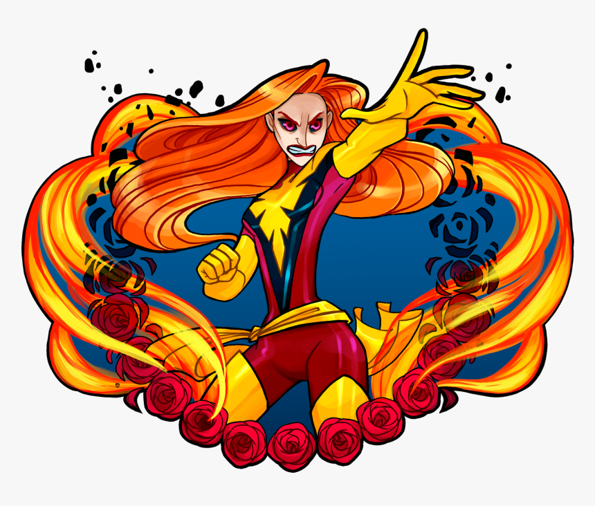 Dark Phoenix , Png Download - Illustration, Transparent Png