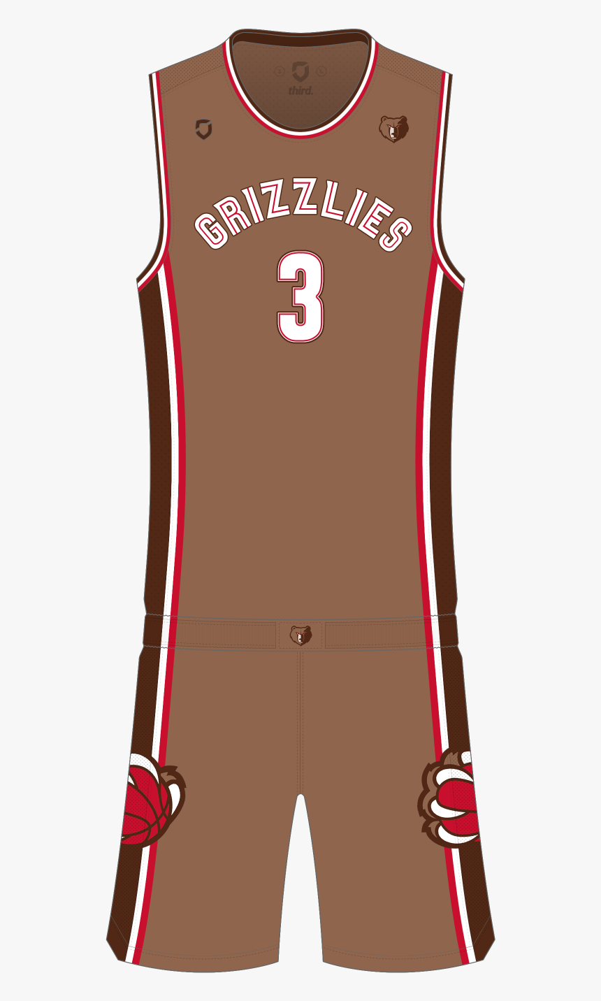 Memphis Grizzlies Away - Sports Jersey, HD Png Download