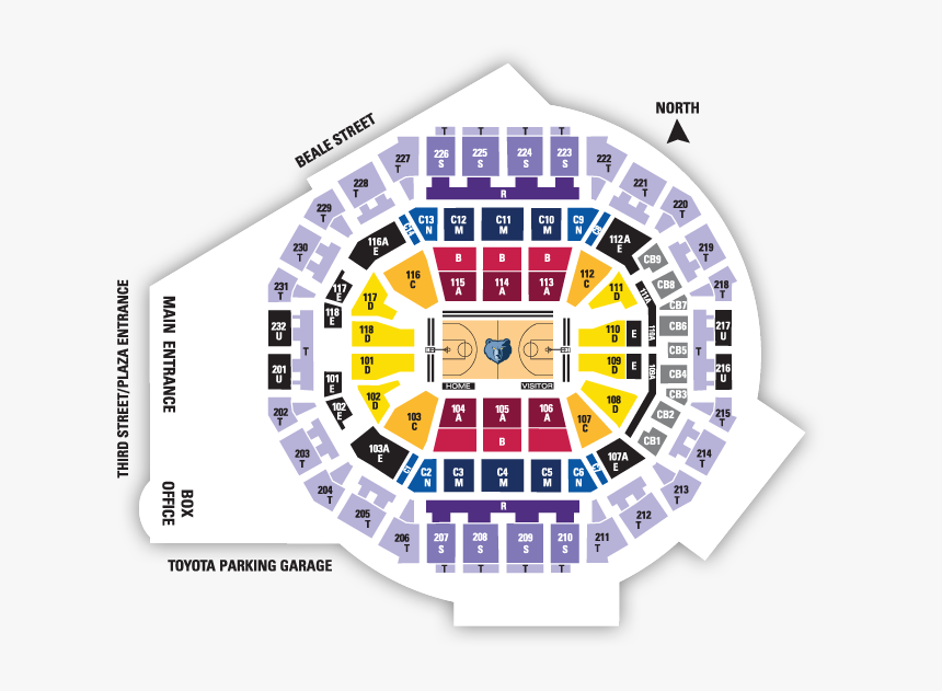 Power Packs - Fedex Forum Terrace 2, HD Png Download