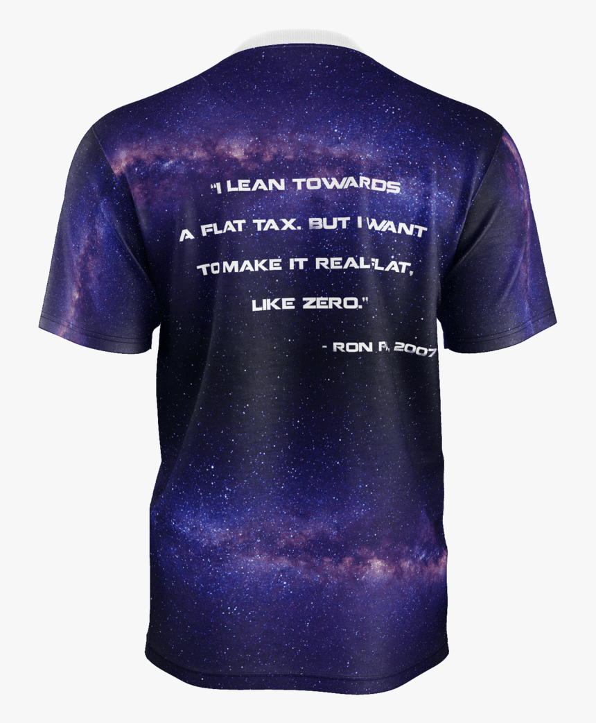 Ron Paul Revolution Galaxy T-shirt , Png Download - Active Shirt, Transparent Png