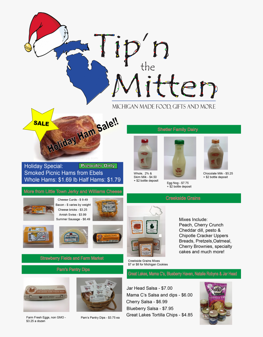 Save On Your Holiday Meal This Christmas At Tip N The - Flyer, HD Png Download