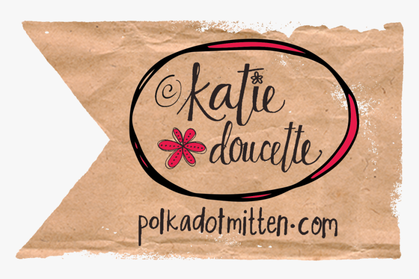 Polkadot Mitten - Calligraphy, HD Png Download