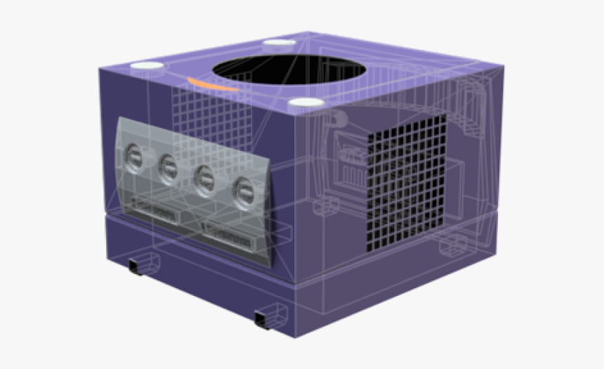 Gamecube 3d Model, HD Png Download