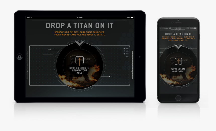 Titanfall Ipad Iphone Alt Reflection 01 , Png Download - Smartphone, Transparent Png