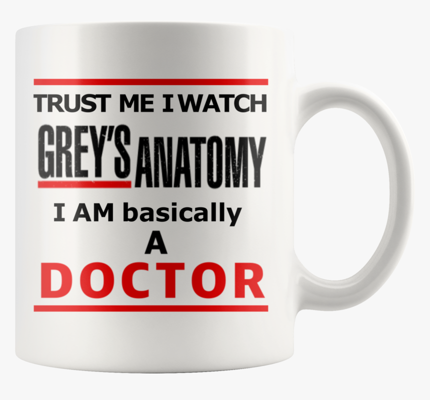 Grey S Anatomy Trust Doctor Movie Coffee Mug - Beer Stein, HD Png Download