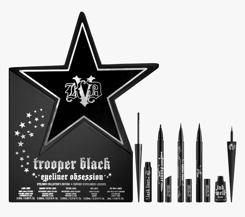 Trooper Black Eyeliner Obsession, HD Png Download