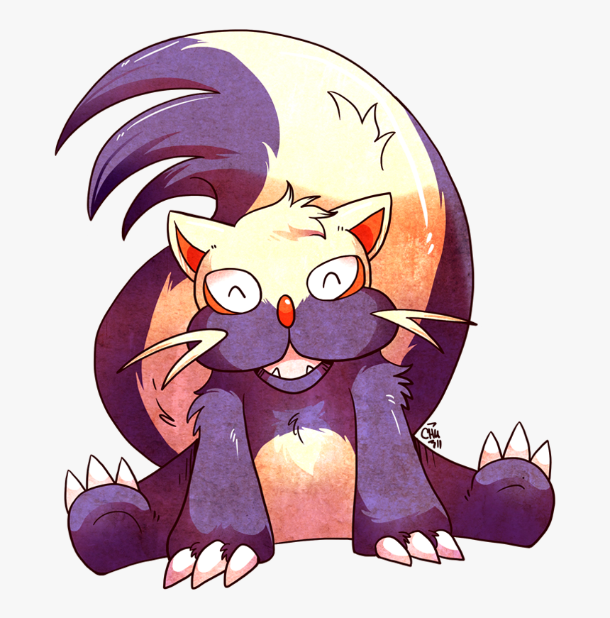 Stunky Pokemon Fanart, HD Png Download