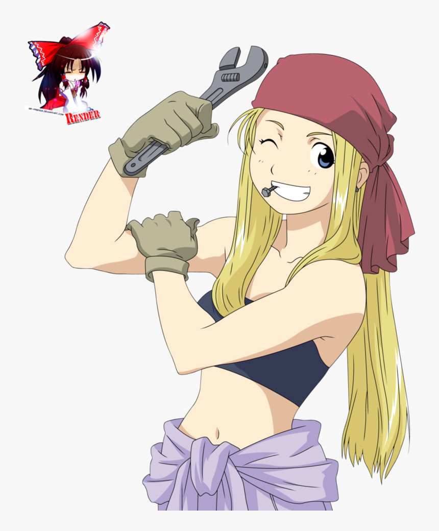 Thumb Image - Full Metal Alchemist Winry, HD Png Download