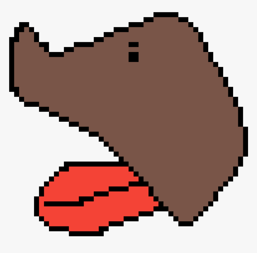 Guy Sticking Tounge Out - Potato Pixel Art Gif, HD Png Download