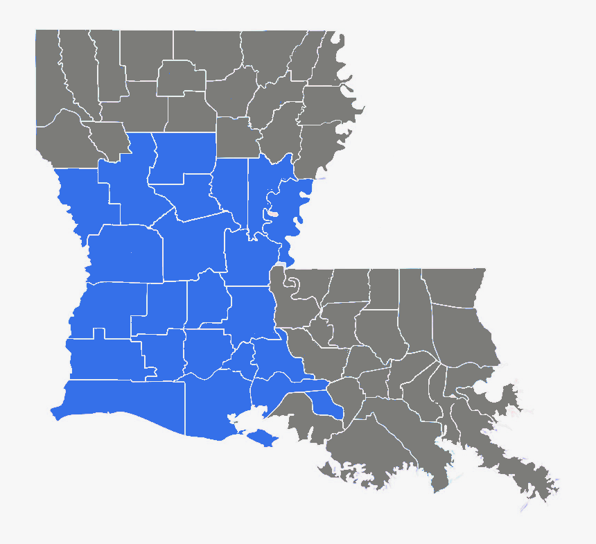 Louisiana Map - Myrtles Plantation On A Map, HD Png Download