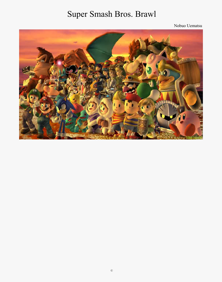 Super Smash Bros Brawl, HD Png Download