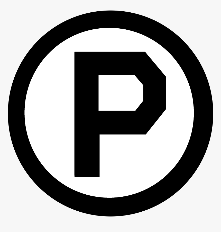 Providence Bruins Logo Black And White - Car Parking Sign Vector, HD Png Download