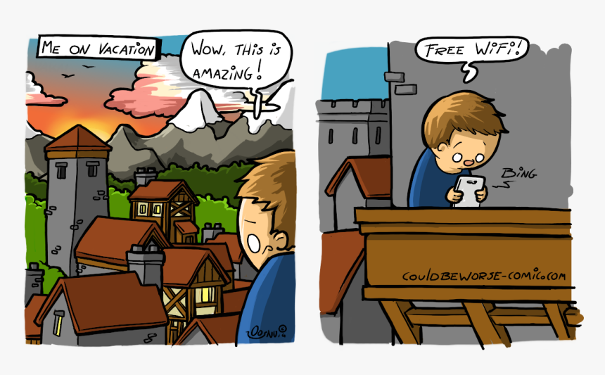 Me / Vacationjoj, Ws 5a^azng L - Comics, HD Png Download