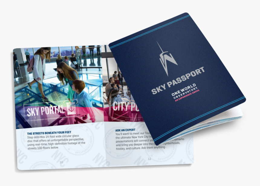 Omih Oneworldobservatory Passport - Flyer, HD Png Download