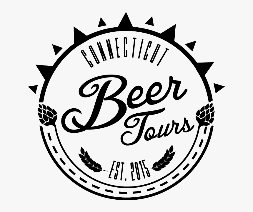 Ct Beer Tour Logo-black - Ct Beer Tours Logo, HD Png Download