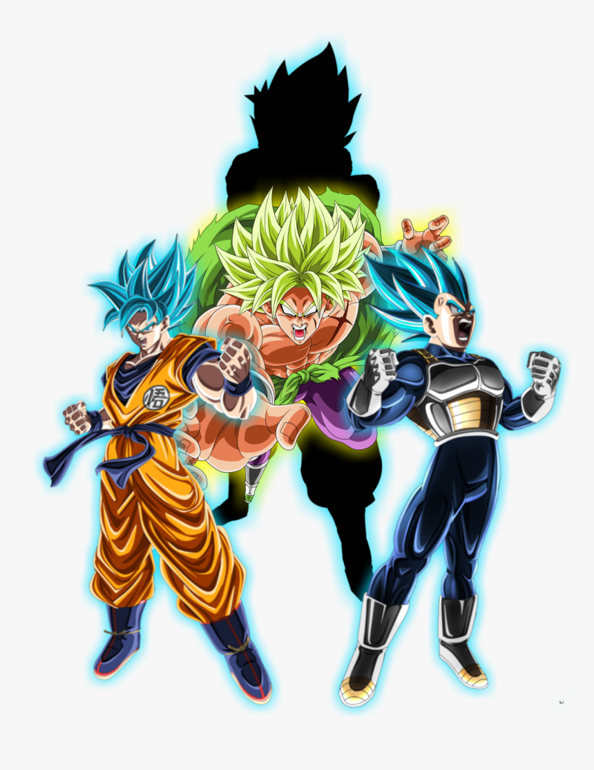 Goku E Vegeta Ssj Blue Png, Transparent Png