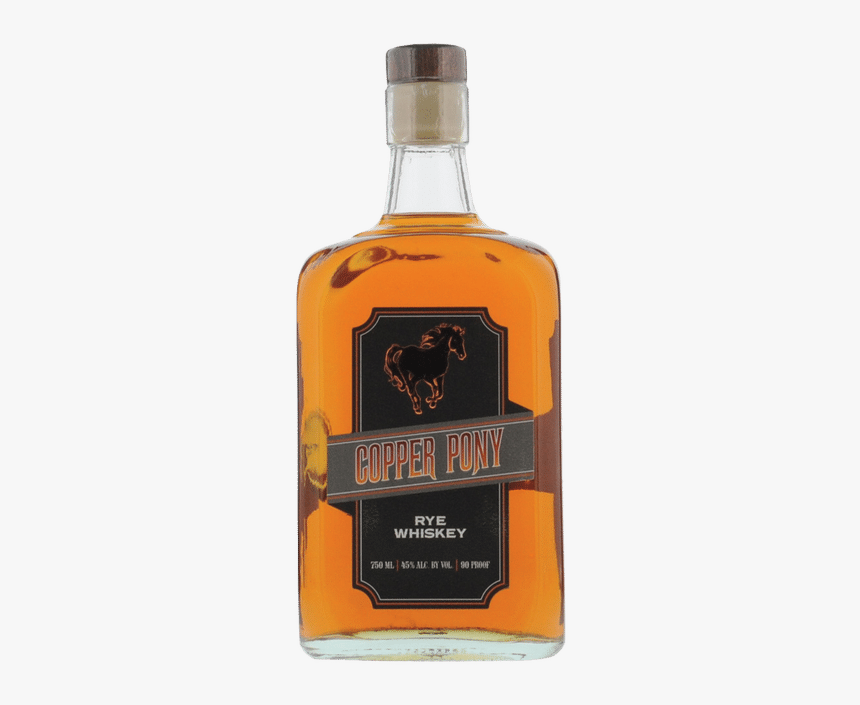 Copper Pony Rye Whiskey - Grain Whisky, HD Png Download
