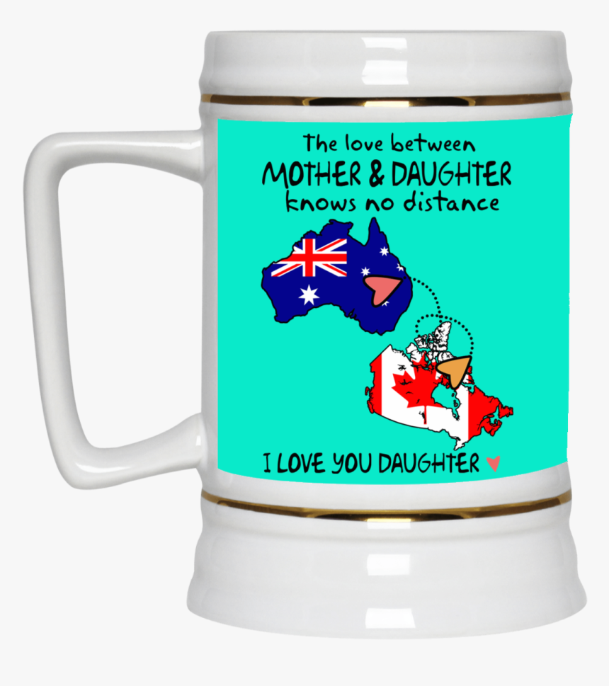 The Love Between Mother & Daughter Knows No Distance - Australian Flag, HD Png Download