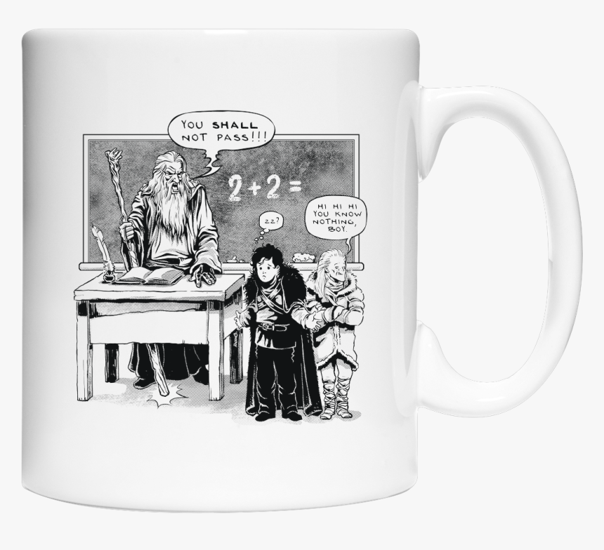 Rico Mambo You Shall Not Pass Sonstiges Coffee Mug - Cartoon, HD Png Download