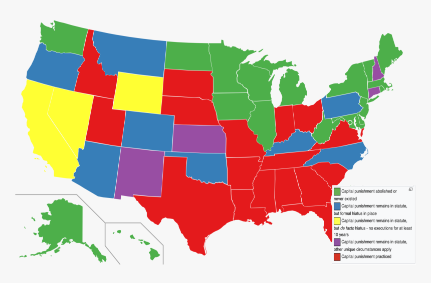 States With Death Penalty, HD Png Download