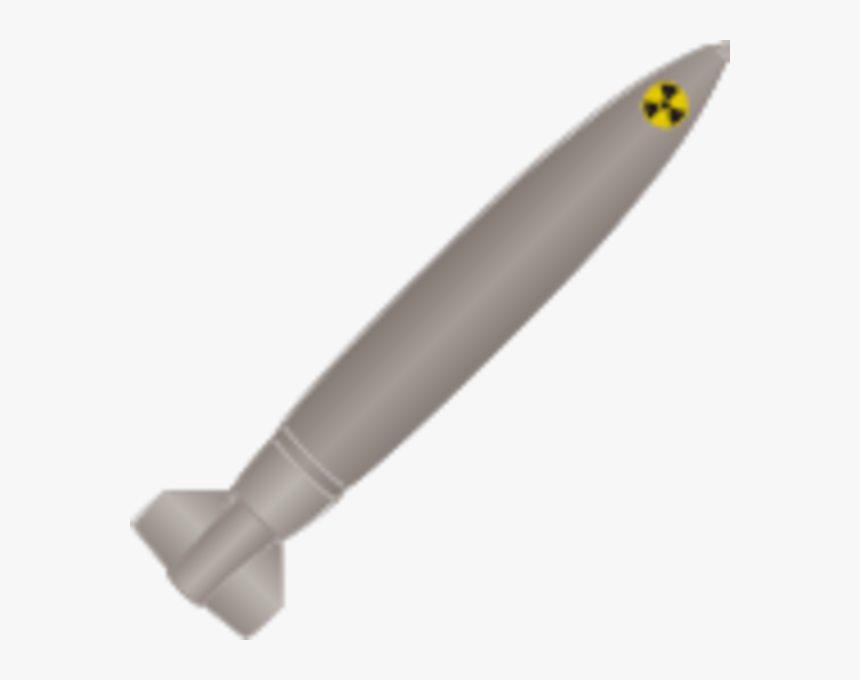 Nuclear Rocket Weapon Warhead Missile - Nuclear Missile Transparent Png, Png Download