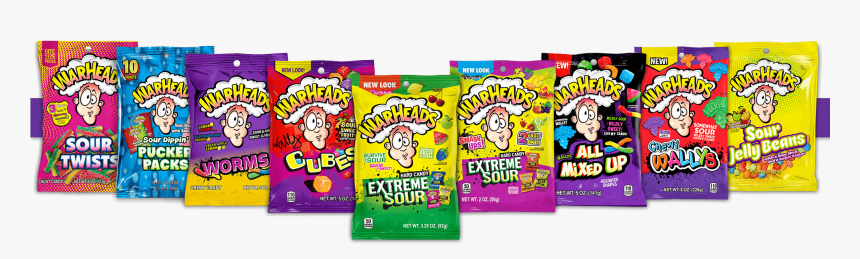 Warheads Pegbag Collage - Cartoon, HD Png Download