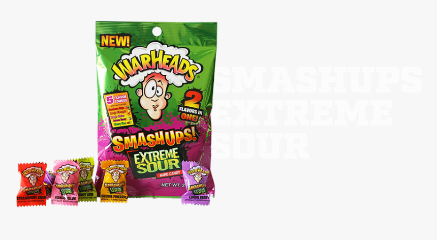 Warheads Extreme Sour Smashups, HD Png Download