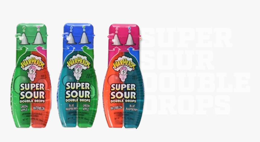 Warheads Super Sour Double Drops, HD Png Download