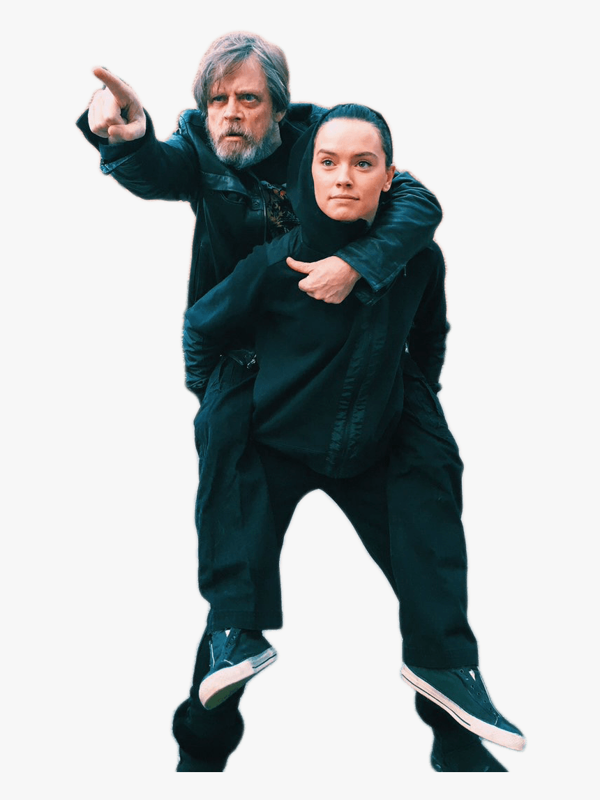 Daisy Ridley Mark Hamill, HD Png Download