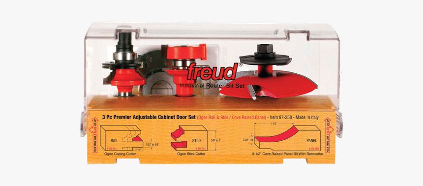Freud Panel Door Bit Sets, HD Png Download