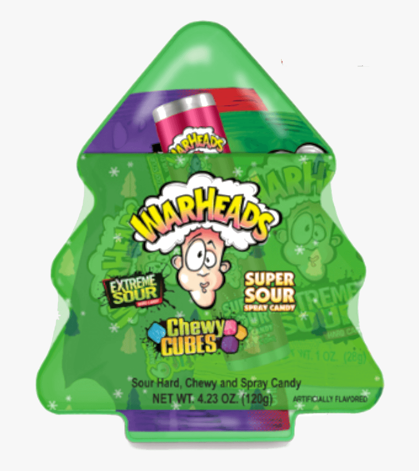 Warhead Christmas Tree Scrambler - Warheads Candy, HD Png Download