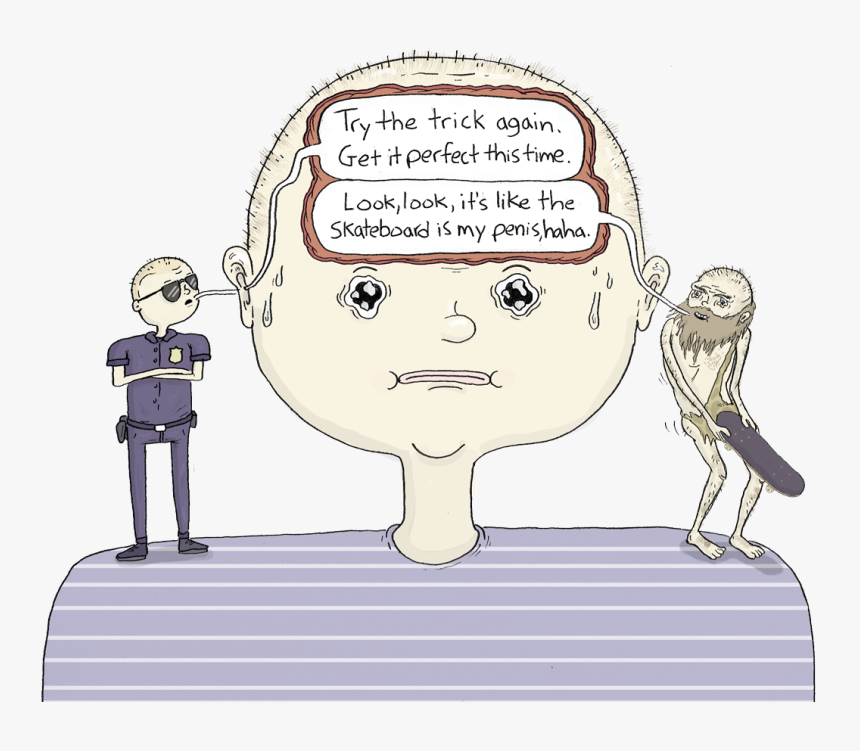 Superegoidtext1080 - Cartoon, HD Png Download