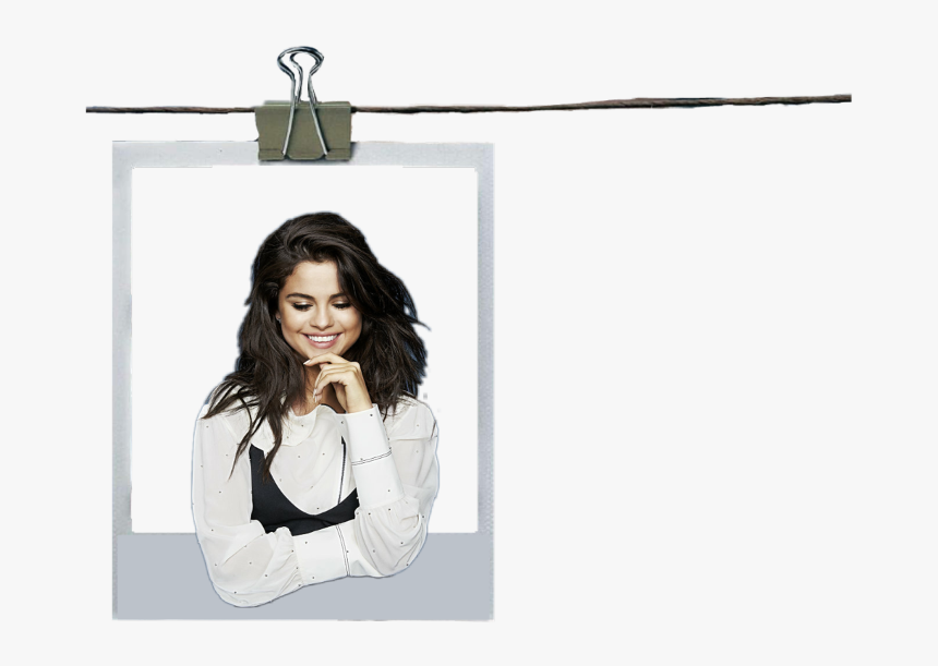 #selenagomez #13reasonswhy #polaroid #polaroidremix - Locket, HD Png Download