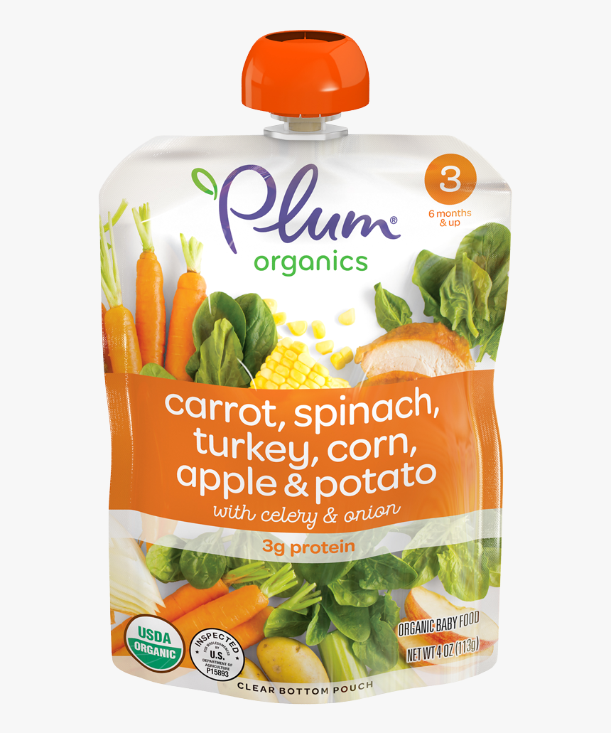 Plum Organics Baby Food, HD Png Download