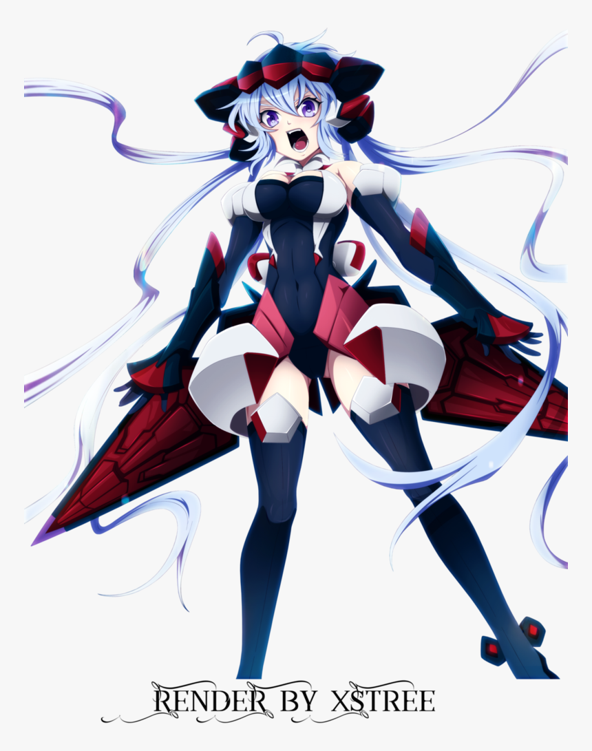 Render Yukine Chris - Symphogear Chris Render, HD Png Download